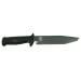 Couteau Wildsteer Wing-Tactic WING6113 lame tanto 12,5cm logo GIGN manche kraton noir + brise-vitre + étui POM + malette
