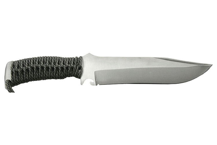Couteau de survie Wildsteer TX Bowie TXB0114 lame Bowie 18,7cm manche Paracorde Urban/Camo + &eacute;tui en nylon