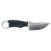 Couteau Wildsteer Karlican KAR0113 lame 7,6cm manche paracorde noir + étui Kydex