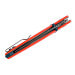 Couteau pliant SOG Aegis AT SGAEGISATRIN manche en nylon/fibres de verre rouge 12,7cm