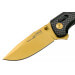 Couteau pliant SOG Terminus XR LTE GOLD SGTM1033 lame dorée manche G10/carbone 10,8cm noir