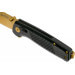 Couteau pliant SOG Terminus XR LTE GOLD SGTM1033 lame dorée manche G10/carbone 10,8cm noir