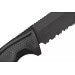 Couteau SOG Recondo FX SGRECONDOFXSBK lame dentée 11,7cm manche en caoutchouc noir + étui