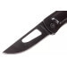 Couteau pliant SOG Centi I SGCE1002 manche en acier 5cm noir