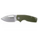 Couteau pliant SOG STOUT FLK SGSTOUTGR manche en acier inox/G10 olive 9,6cm