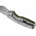 Couteau pliant SOG STOUT FLK SGSTOUTGR manche en acier inox/G10 olive 9,6cm