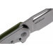 Couteau pliant SOG STOUT FLK SGSTOUTGR manche en acier inox/G10 olive 9,6cm