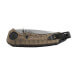 Couteau pliant SOG Kiku SGKIKUAS manche en micarta/lin vert 11,6cm