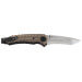 Couteau pliant SOG Kiku SGKIKUAS manche en micarta/lin vert 11,6cm