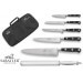 Malette de 5 couteaux + 1 fusil Sabatier Idéal Inox 100% forgés et français