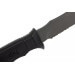 Couteau SOG Seal Pup SGM37N lame semi-dentée 12cm manche en nylon/fibres de verre noir + étui