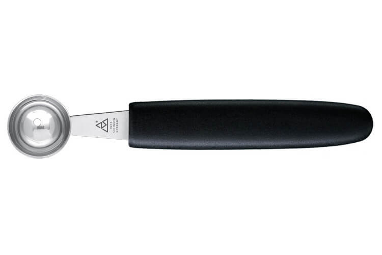 Pomme parisienne Triangle ronde inox