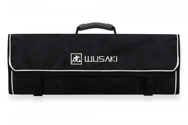 Trousse vide Wusaki pour 9 couteaux et ustensiles + 2 poches de rangement