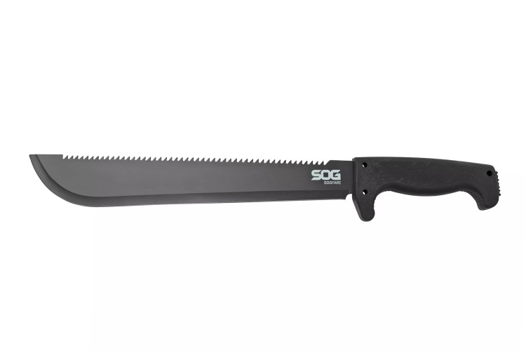 Machette SOG SOGFARI SGMC01 46cm manche en kraton noir + &eacute;tui en nylon