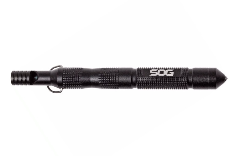 Allume-feu SOG Flint SGFT1001 3 en 1 avec sifflet de s&eacute;curit&eacute; + brise-vitre