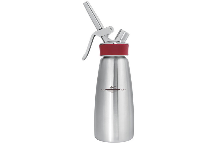 Siphon Isi Gourmet Whip pour pr&eacute;parations chaudes et froides - 0,5L
