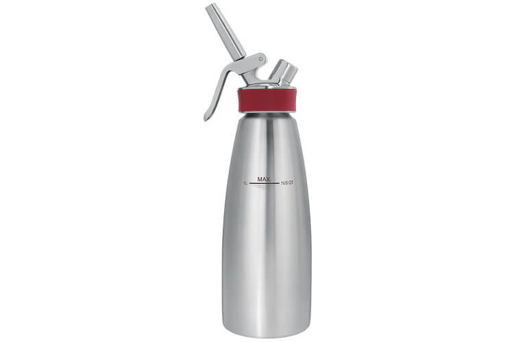 Siphon Isi Gourmet Whip pour préparations chaudes et froides - 1L
