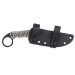 Couteau Wildsteer Talim TAL3114 lame noire 9,7cm manche paracorde urban camo + étui Kydex