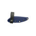 Couteau Wildsteer Troll TRO3108 lame noire 8,5cm manche tactiprène bleu + étui en Kydex