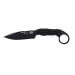 Couteau Wildsteer Talim TAL3113 lame noire 9,7cm manche paracorde noire + étui Kydex