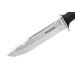 Couteau Wildsteer Krypton-B KRYB0115 lame 17,5cm manche Tactiprène noir avec pommeau de frappe + étui POM