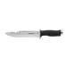 Couteau Wildsteer Krypton-B KRYB0115 lame 17,5cm manche Tactiprène noir avec pommeau de frappe + étui POM