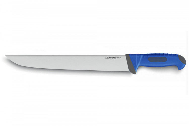 Couteau trancheur sacrificateur Fischer 42cm SANDVIK manche ultra confort