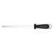 Fusil de boucher FISCHER mèche ronde 30cm grain fin manche noir et gris
