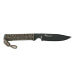 Couteau Wildsteer Wild Tech4 WT43111 lame noire 9cm manche paracorde Désert Camo + étui en POM