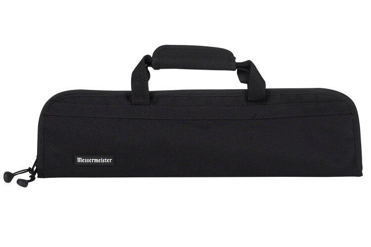 Trousse vide noire Messermeister Preservation 5 emplacements en plastique recyclé