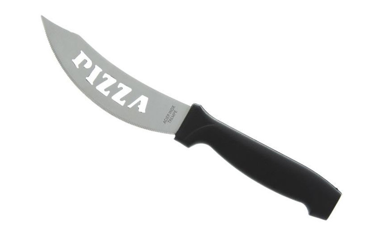 Couteau &agrave; pizza en inox
