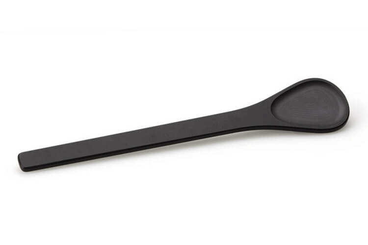 Cuillère de cuisine Continenta Duracore 5361 en fibres de bois noir 31,5cm