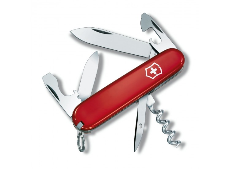 Couteau suisse Victorinox 8 pi&egrave;ces Tourist Manche 84mm