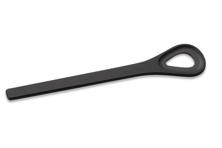 Cuillère à risotto Continenta Duracore 5362 manche en fibres de bois noir 31,5cm