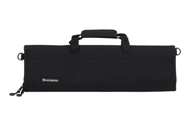 Trousse vide noire Messermeister Preservation 8 emplacements en plastique recyclé
