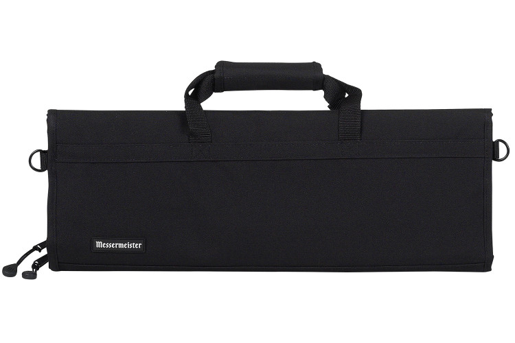 Trousse vide noire Messermeister Preservation 12 emplacements en plastique recycl&eacute;