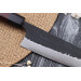 Couteau santoku japonais artisanal Nao Yamamoto Damas AS brut de forge 16,5cm