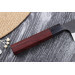 Couteau santoku japonais artisanal Nao Yamamoto Damas AS brut de forge 16,5cm
