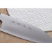 Couteau santoku japonais artisanal Kasahara Shigehiro forgé par Yoshikazu Ikeda 16,5cm