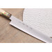 Couteau sujihiki japonais artisanal Kasahara Shigehiro forgé par Yoshikazu Ikeda 24cm