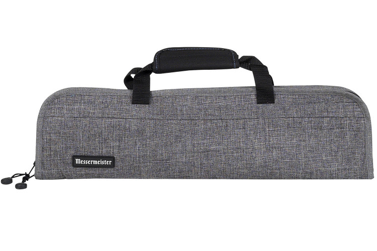 Trousse vide grise Messermeister Preservation 5 emplacements en plastique recycl&eacute;