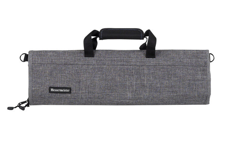Trousse vide grise Messermeister Preservation 8 emplacements en plastique recyclé