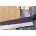 Couteau sujihiki japonais artisanal Nao Yamamoto Damas AS brut de forge 24cm