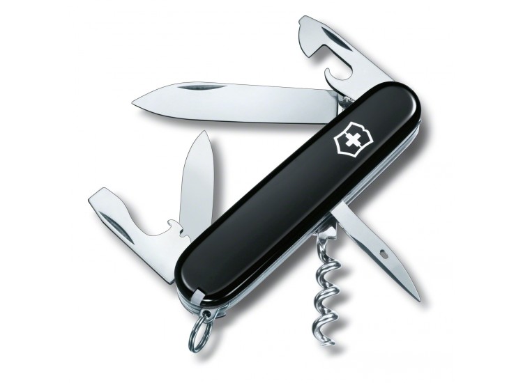 Couteau suisse Victorinox 8 pieces SPARTAN manche 91mm noir