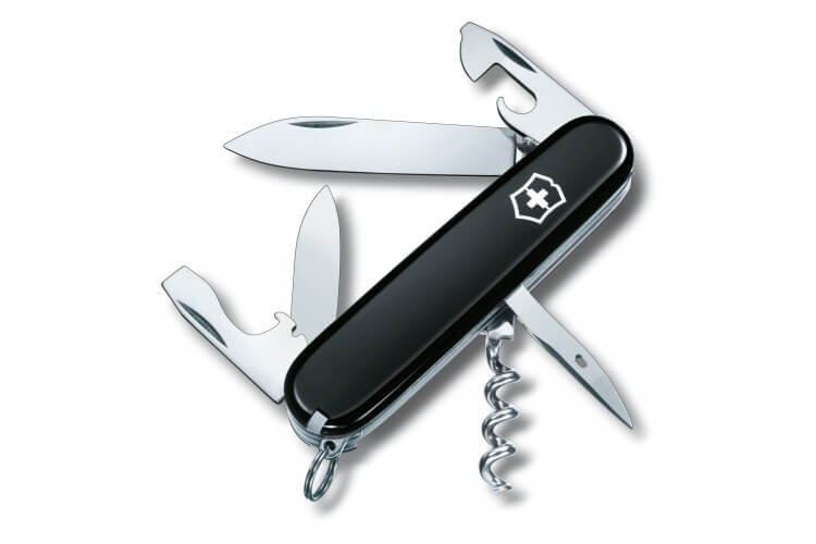 Couteau suisse Victorinox 8 pieces SPARTAN manche 91mm noir