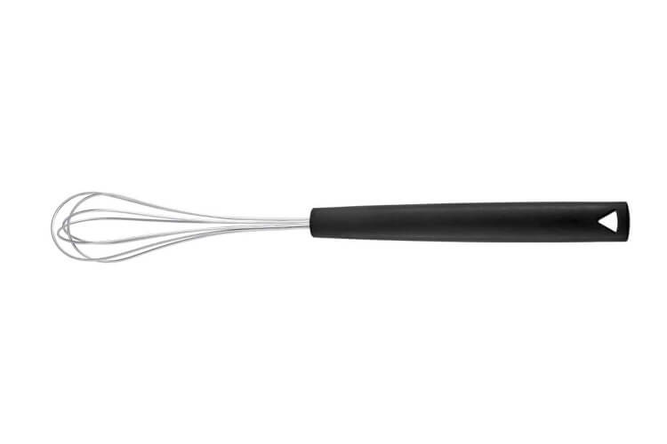 Mini fouet Triangle manche long 13cm en polymère végétal