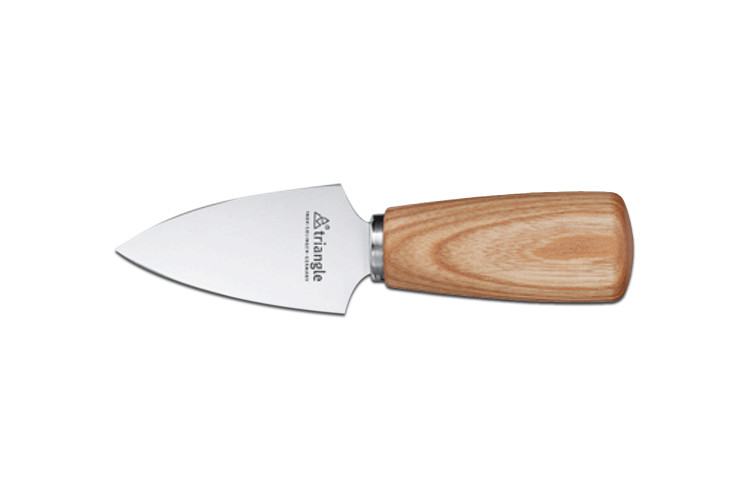 Couteau &agrave; parmesan pointu Triangle manche en prunier