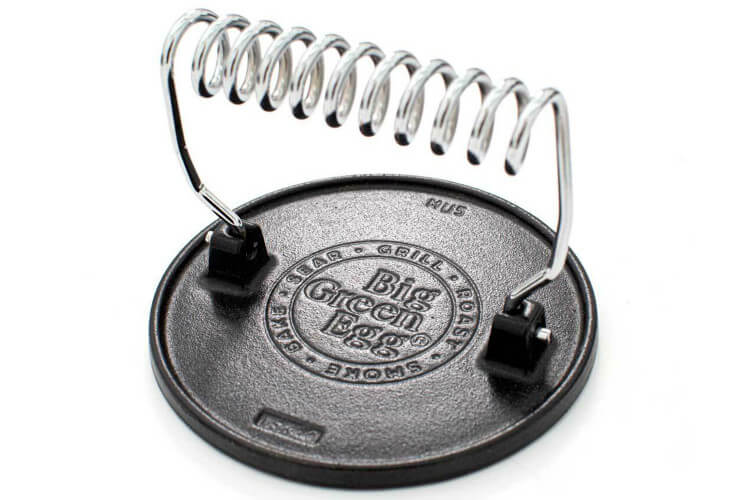 Presse à griller Big Green Egg en fonte émaillée