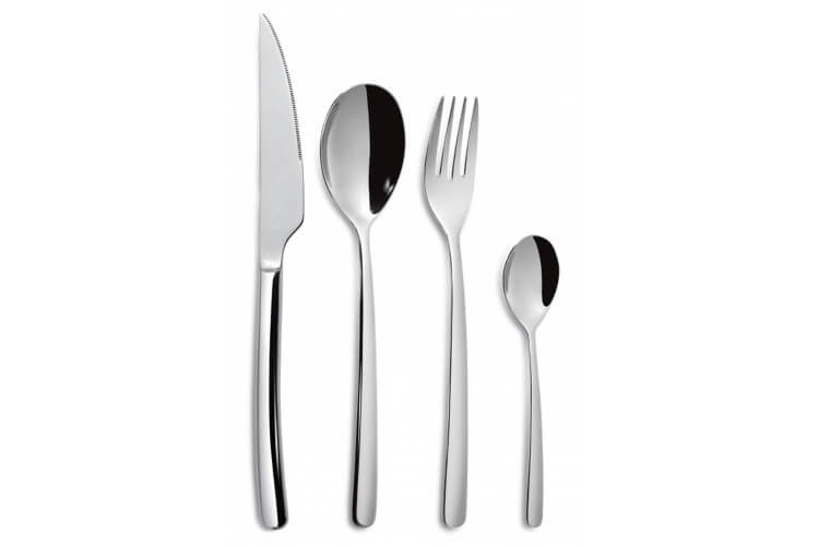 Ménagère 24 couverts Comas Cuba finition miroir
