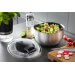 Essoreuse à salade Gefu Pullit en acier inoxydable - 25cm